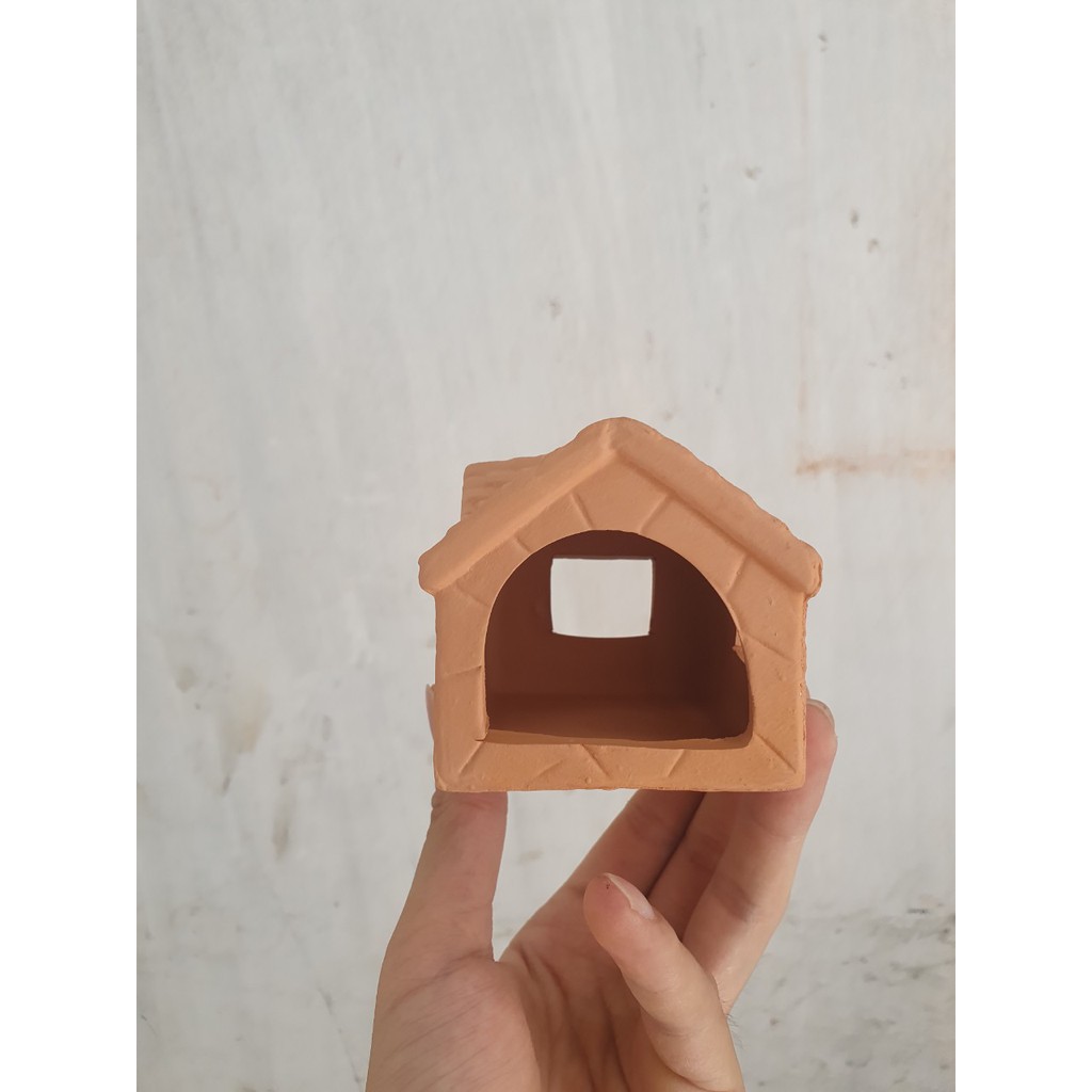 Đồ chơi cho tép ❤️FREESHIP❤️ ống gốm, nhà, hang PLECO