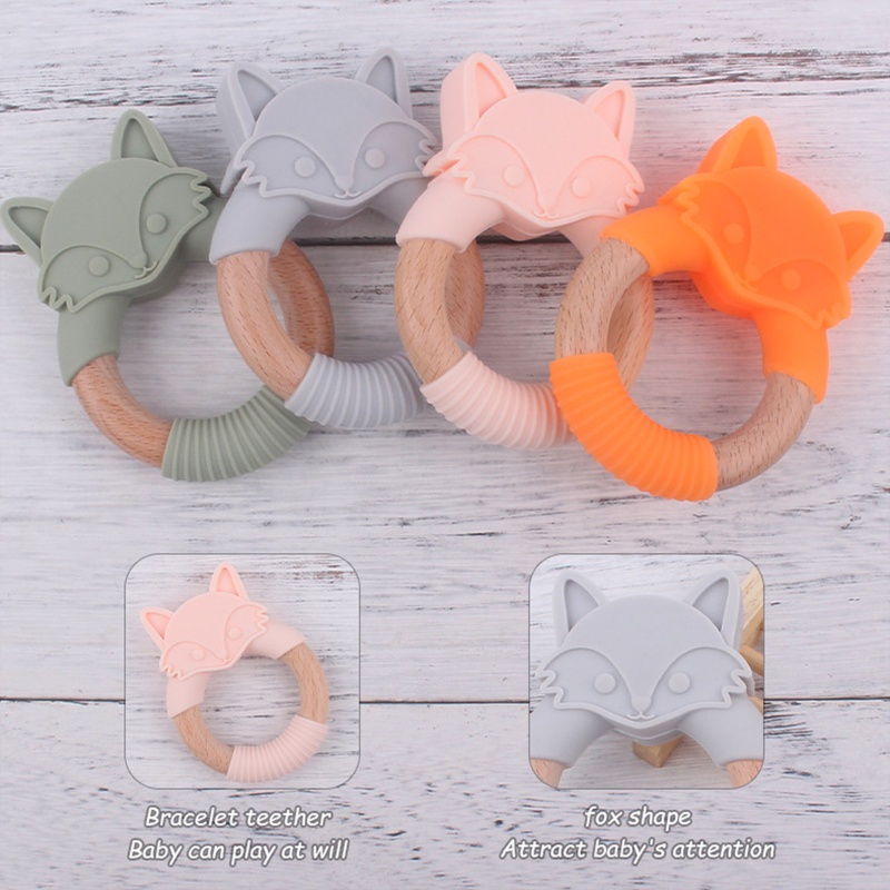 Đồ Chơi Đeo Tay Giảm Đau Họa Tiết Hoạt Hình Dành Cho Bé Trai Gái