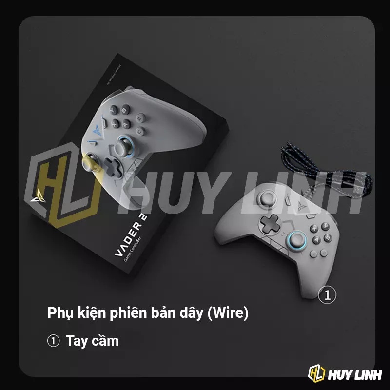 Flydigi Vader 2 phiên bản Wireless không dây 2.4Ghz - Android/Windows/TV Box/Steam