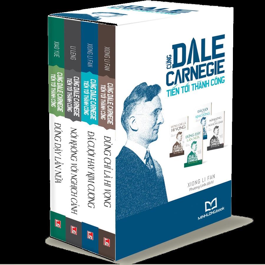 Sách - Combo: Cùng Dale Carnegie Tiến Tới Thành Công ( Hộp 4 cuốn ) -TSKN