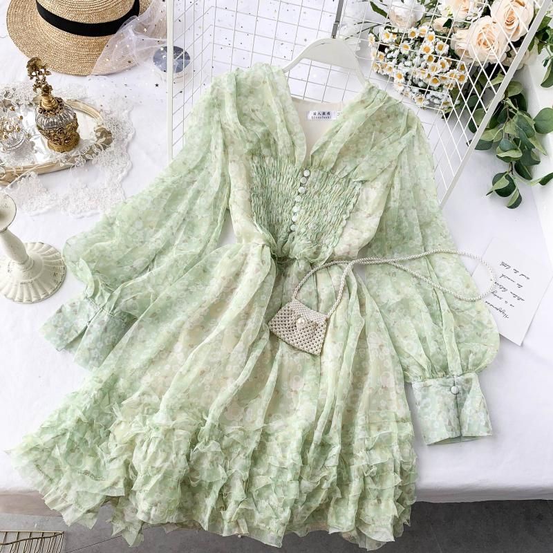 [ORDER] Đầm maxi thiết kế cổ V