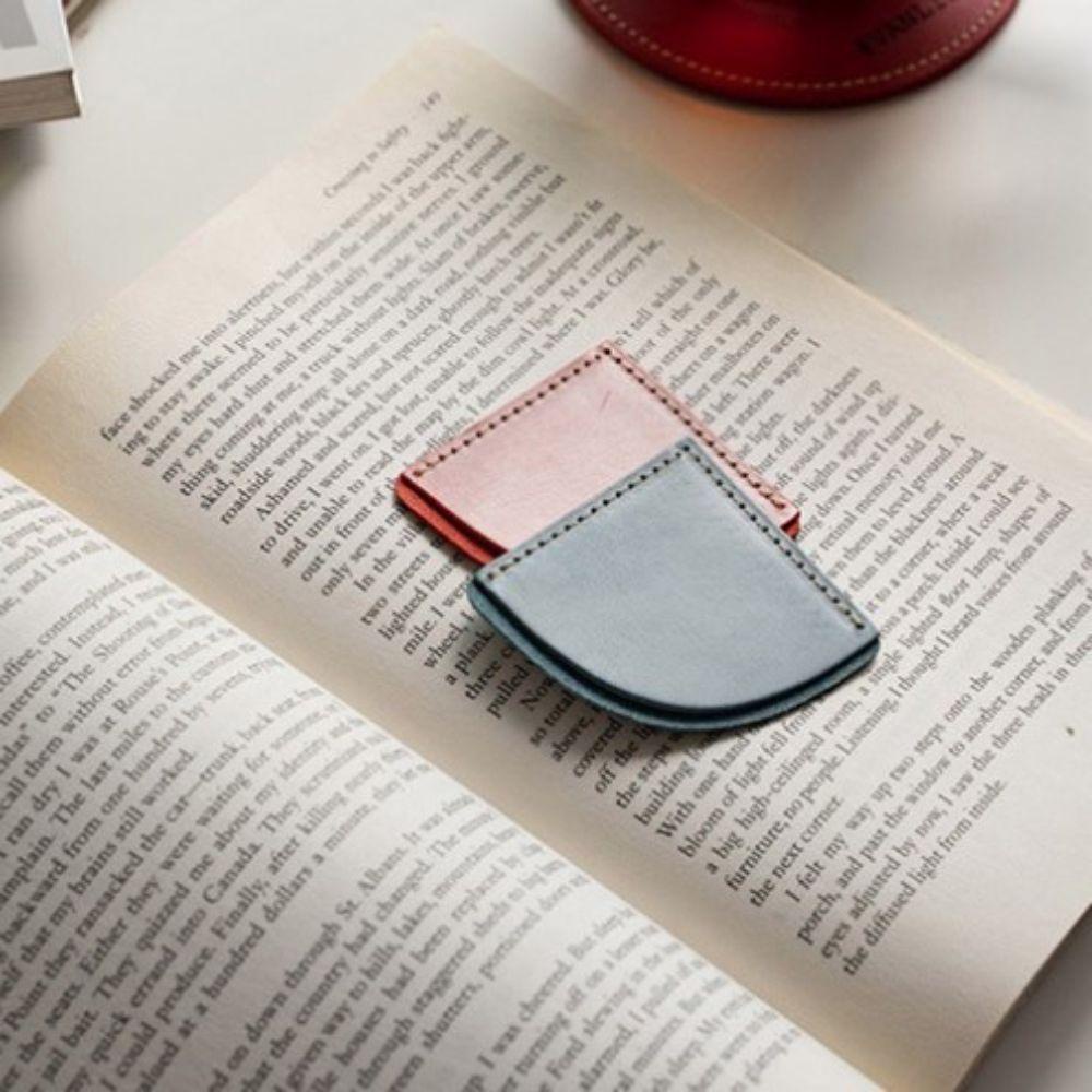 PEWANY Thẻ Đánh Dấu Sách Bằng Da PU Thủ Công Phong Cách Vintage