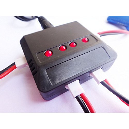 Sạc pin Lipo 1S 3.7V 4 in 1 (SA028) - Luân Air Models