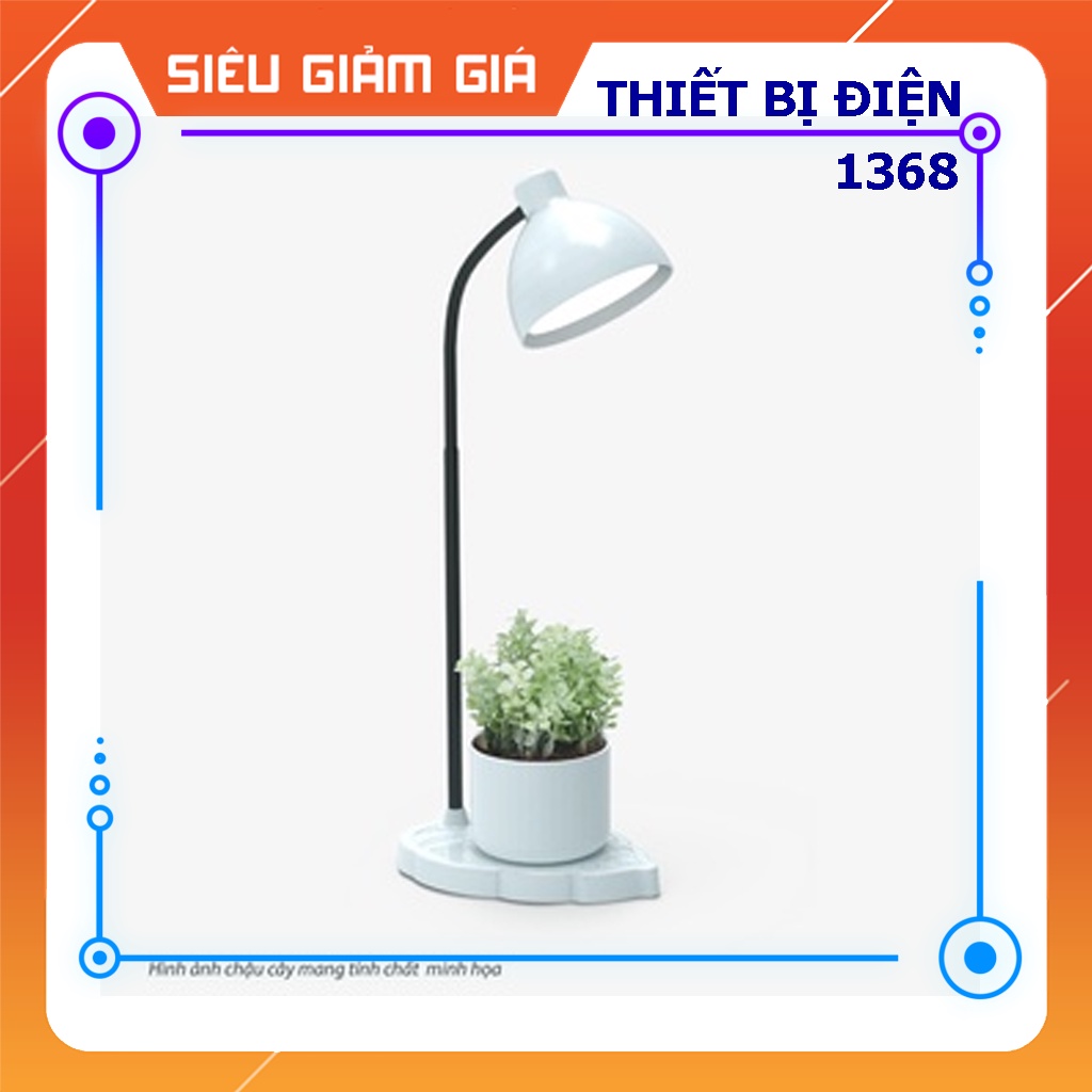 Đèn bàn LED Rạng Đông cảm ứng RD-RL-60 8W - Đọc sách, đèn học, làm việc
