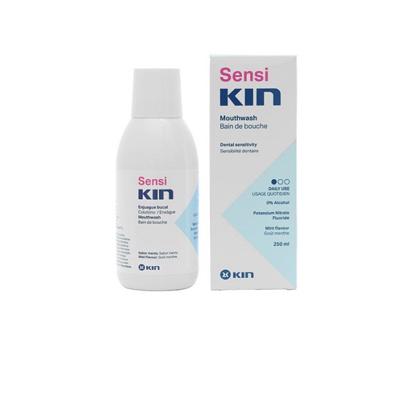 Nước súc miệng cho răng nhạy cảm Sensi Kin 250ml, Sensikin