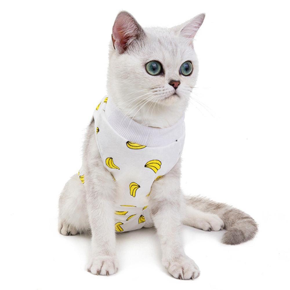 Áo Sát Nách Mềm Mại Chống Liếm Cho Mèo Cưng