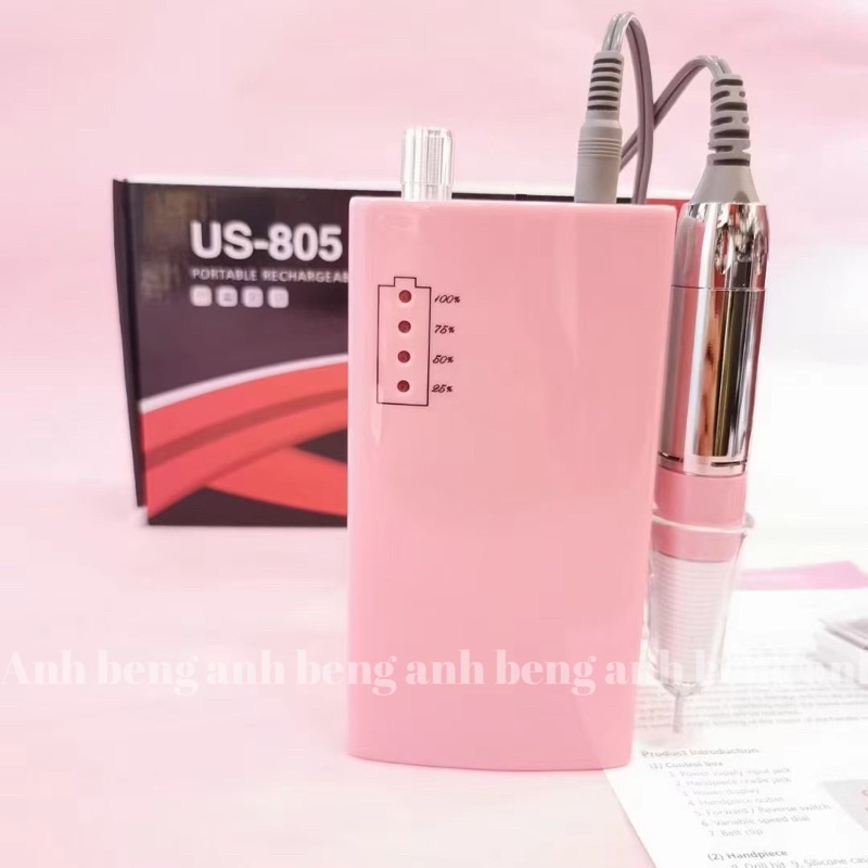 Máy mài us805 , máy mài móng tích điện.Chính Hãng