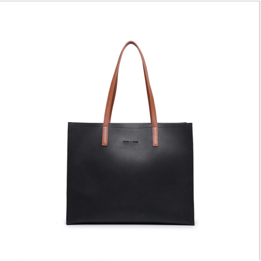 Túi xách công sở DORIA DORE thời trang trẻ trung 2in1 size lớn đựng vừa A4 | BigBuy360 - bigbuy360.vn