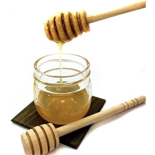 Cây lấy mật ong bằng gỗ, cán dài