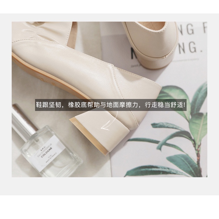 Giày Cao Gót Da Mũi Nhọn Đính Nơ Phong Cách Anh Quốc Thời Trang Thu Đông Dành Cho Nữ 2022