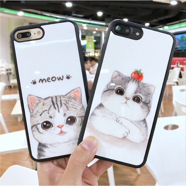 Ốp đôi mèo xinh cho iphone