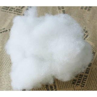 1KG Bông gòn nhân tạo 3 chiều sợi 15D chuyên nhồi gối, thú bông 002 11
