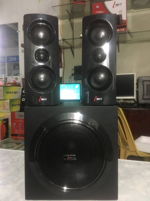 Loa vi tính- Loa Bluetoot-hát Karaoke ISKY SK-380 2.1