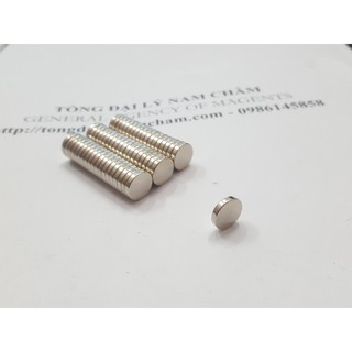 Nam châm viên 10x2mm