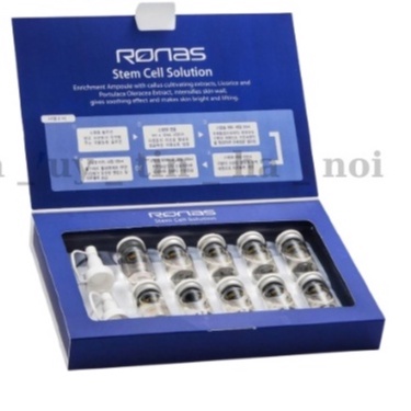 Tế Bào Gốc Ronas Stem Cell Solution (set 10 chai)