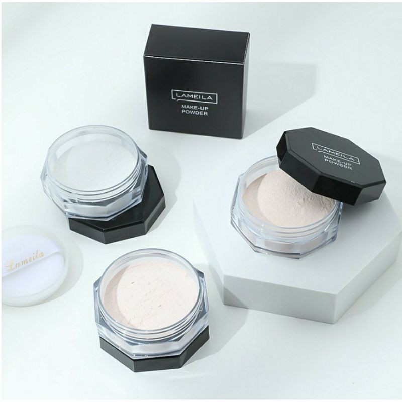 Phấn phủ bột kiềm dầu Lameila 5062 Make Up Powder,phấn nền Lameila không thấm nước,che khuyết điểm,kiềm dầu, lì, mịn