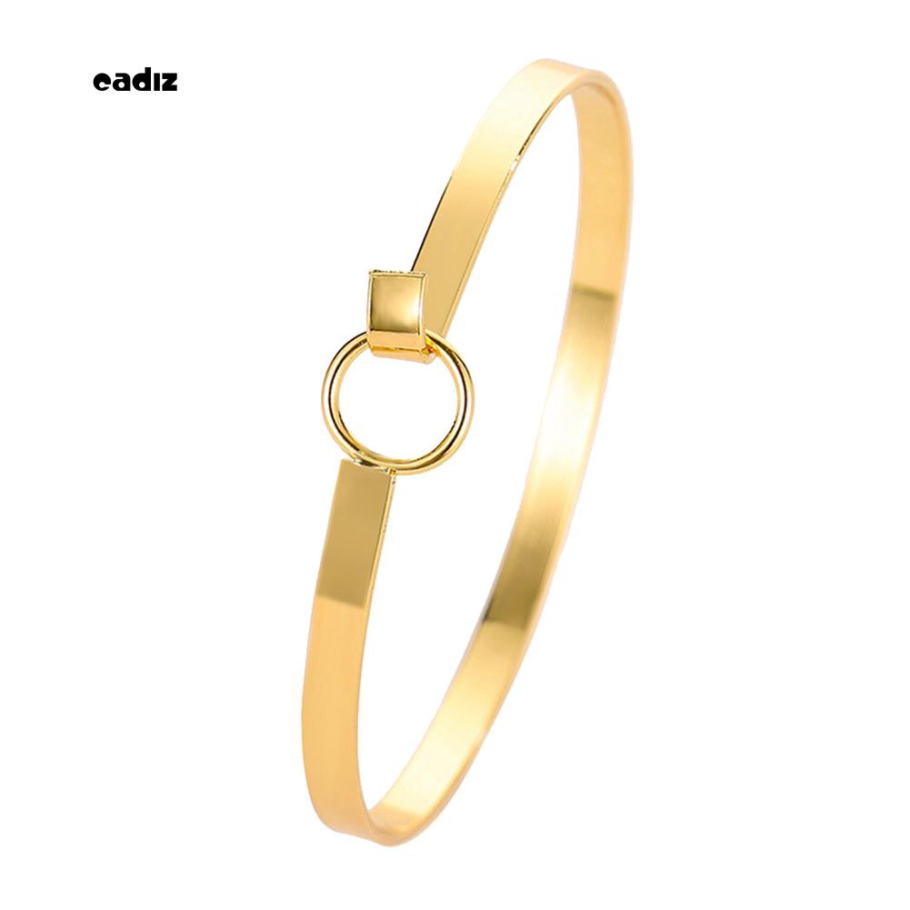 Vòng tay hở hình tròn thiết kế đơn giản