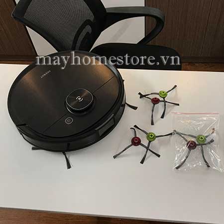 Bộ đôi chổi cạnh chổi gom Robot hút bụi lau nhà Ecovacs T8 Max| T8 Aivi| T8 Power| T8 Aivi Plus