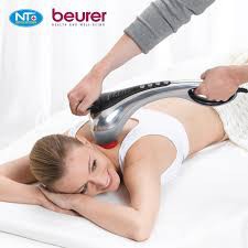 MÁY MASSAGE CẦM TAY CHUYÊN DỤNG 2 ĐẦU HỒNG NGOẠI BEURER MG100