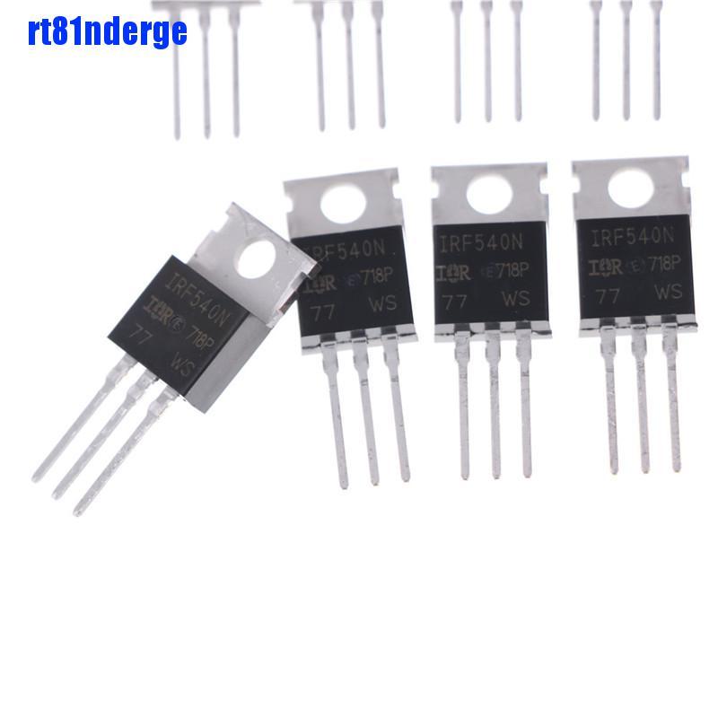 Bộ 10 Nguồn IRF540N IRF540 TO-220 N-Channel 33A 100V