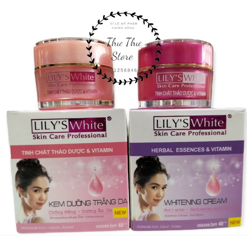 Kem Lily's White Trắng Da Ngừa Mụn