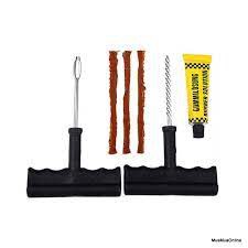 Bộ sản phẩm vá vỏ xe không ruột cao cấp Tire Plugs Insert Tool