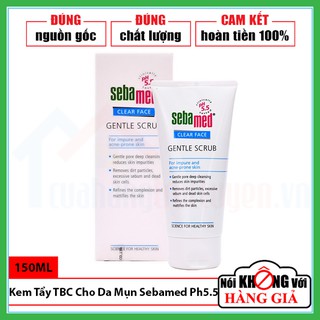 [CHÍNH HÃNG] Kem Tẩy Tế Bào Chết Cho Da Mụn Sebamed 150Ml Từ Đức