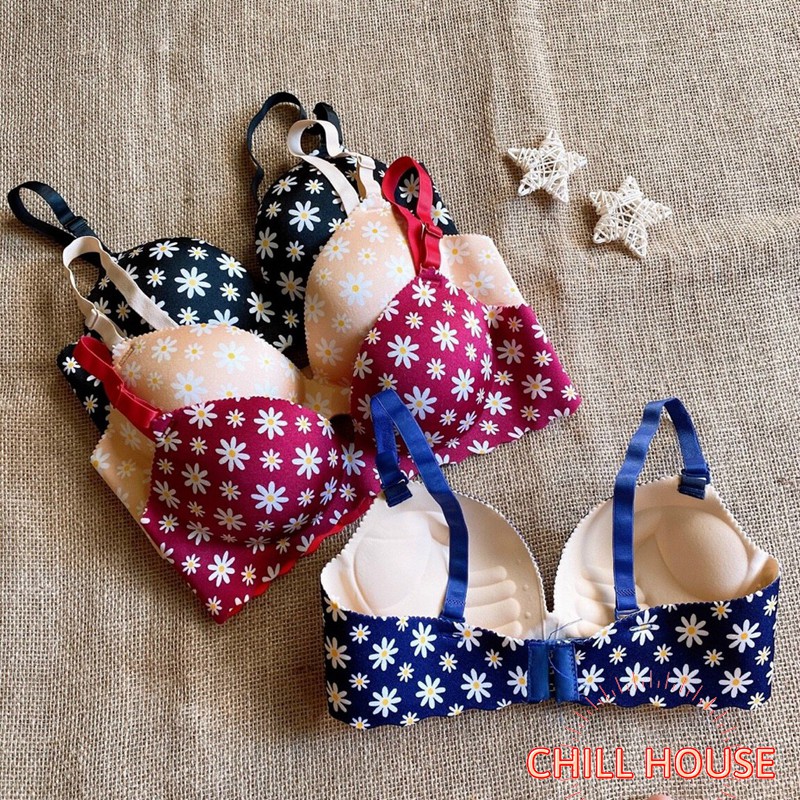 ÁO LÓT SU QUẢ CHÉO HOA CÚC HOẠ MI KHÔNG GỌNG MÃ MỚI | BigBuy360 - bigbuy360.vn