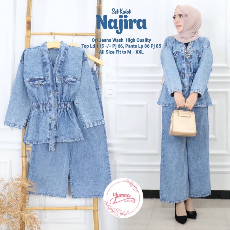 Set đầm yếm jeans phối áo thun tay ngắn thời trang cho nữ