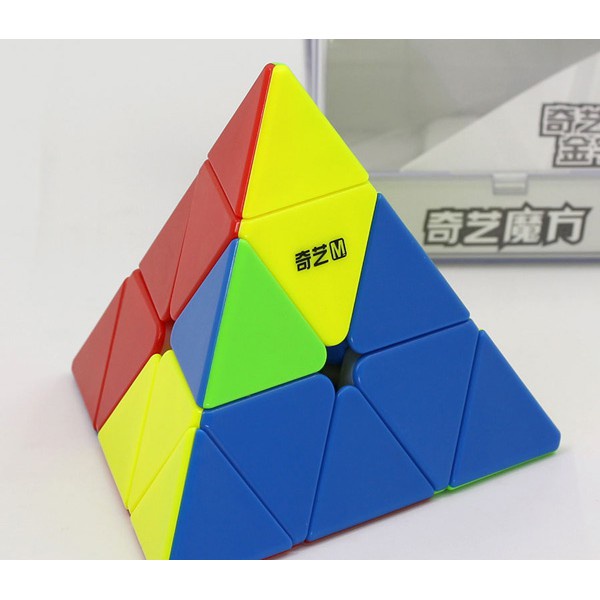 Rubik Pyraminx Nam Châm QiYi MS Magnetic Stickerless Rubic Tam Giác