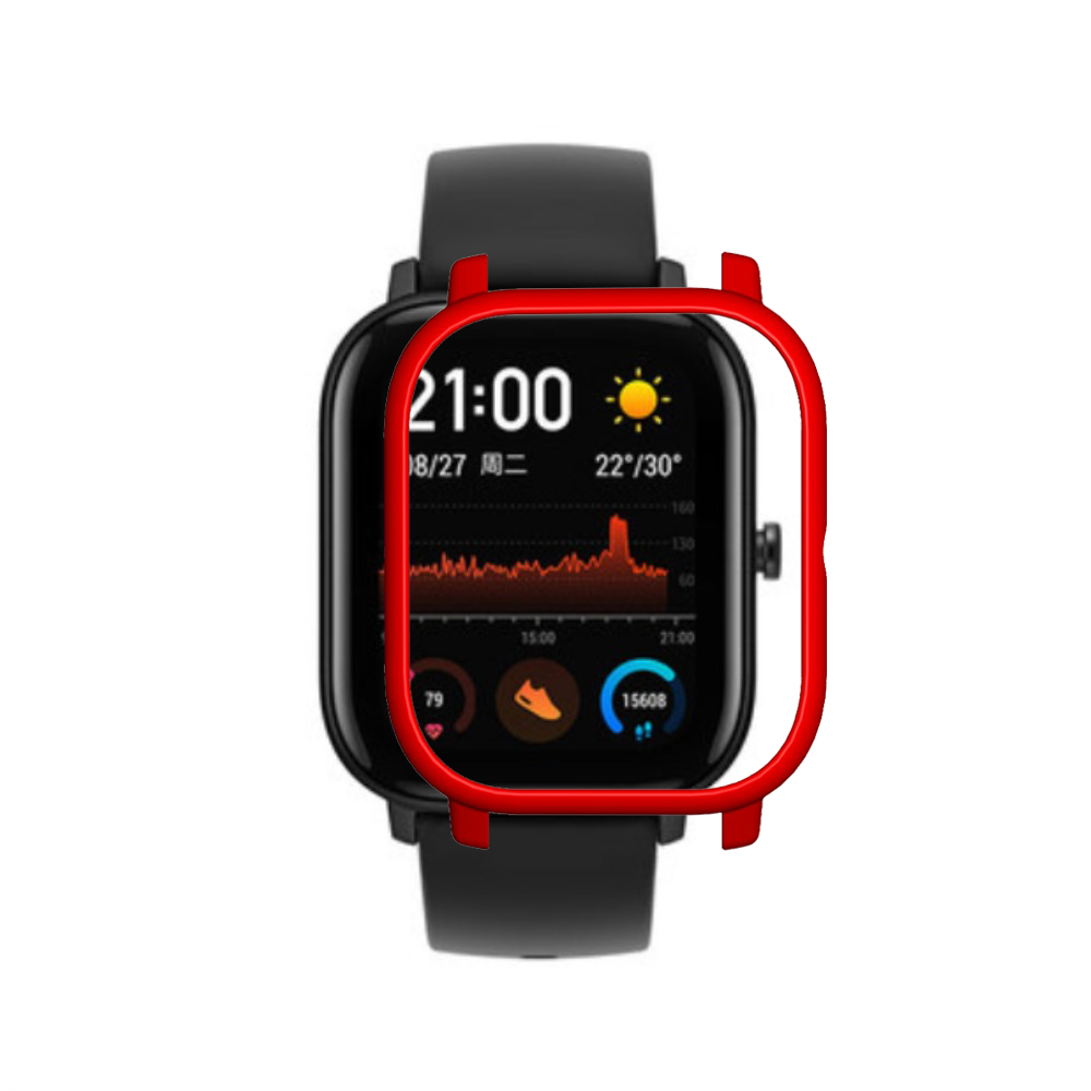 Khung Nhựa PC Mỏng Nhẹ Bảo Vệ Mặt Đồng Hồ Thông Minh Xiaomi Huami Amazfit Gts