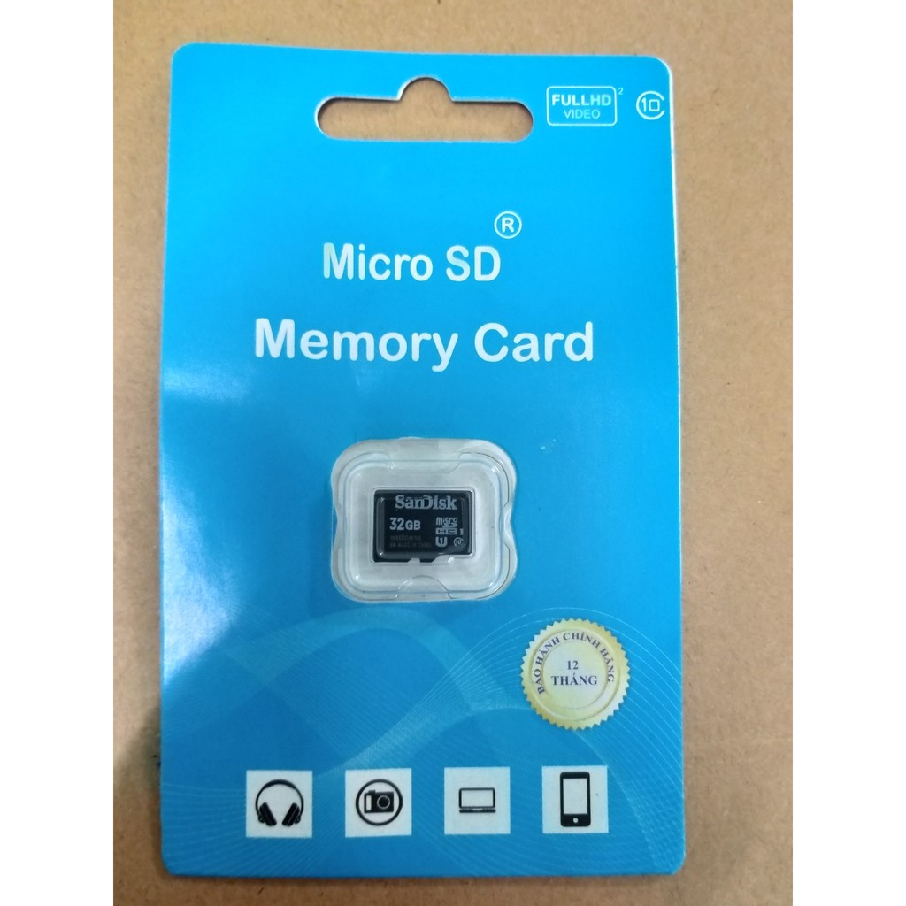 BÁN BUÔN & BÁN LẺ THẺ NHỚ MICRO SD TỪ 4G - 8G- 16G - 32G - 64G - 128G - BẢO HÀNH 12 THÁNG