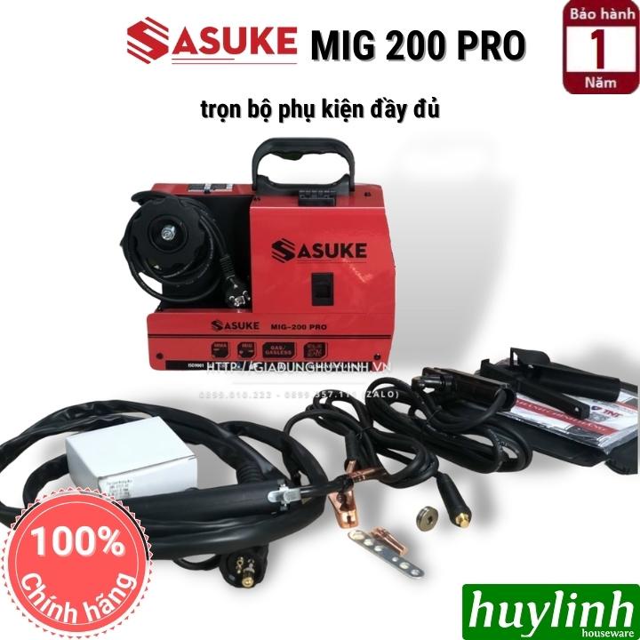 Máy hàn 3 chức năng Sasuke MIG 200 PRO - Tặng cuộn dây 1kg [sử dụng cuộn 1 - 5 kg]