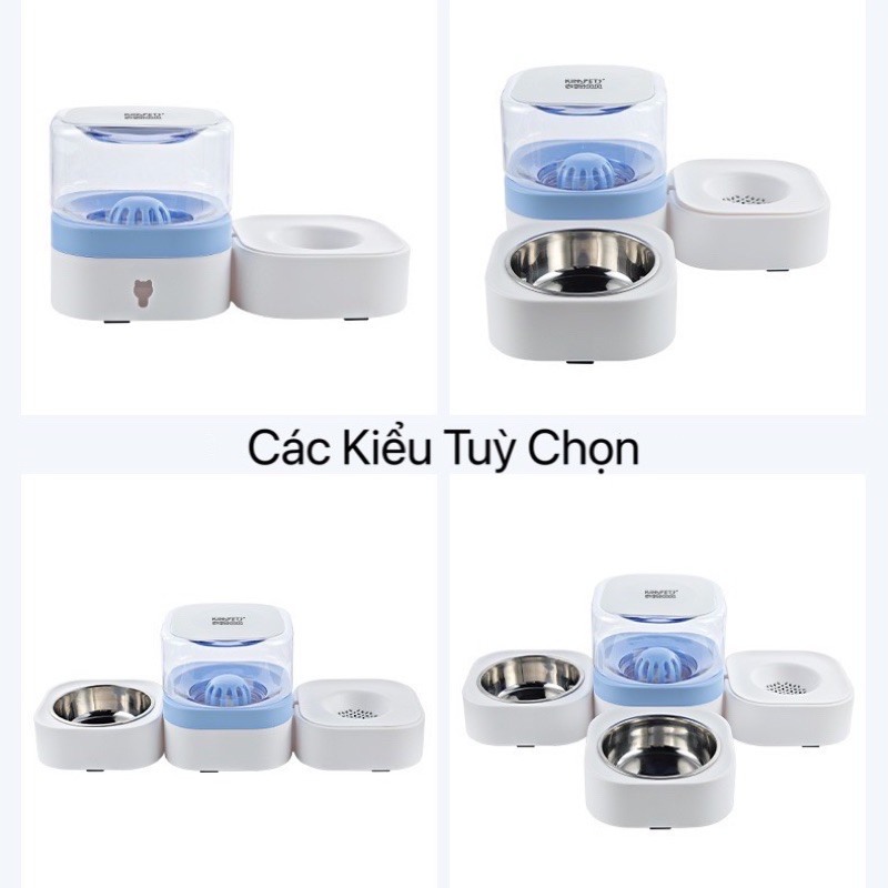 Chén ăn và bình nước tự động cao cấp