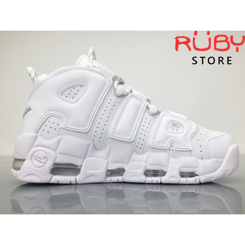 Giày Uptempo Trắng Full