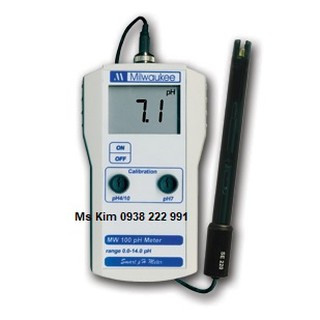 Máy đo ph cầm tay điện tử hiện số mw100