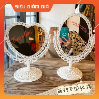 Gương Trang Điểm (🔥 Gía Rẻ 🔥) Để Bàn Phong Cách Cổ Điển