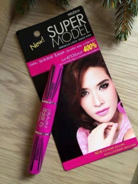 MASCARA (THÁI LAN) SUPER MODEL 2 ĐẦU LÀM DÀY VÀ DÀI MI