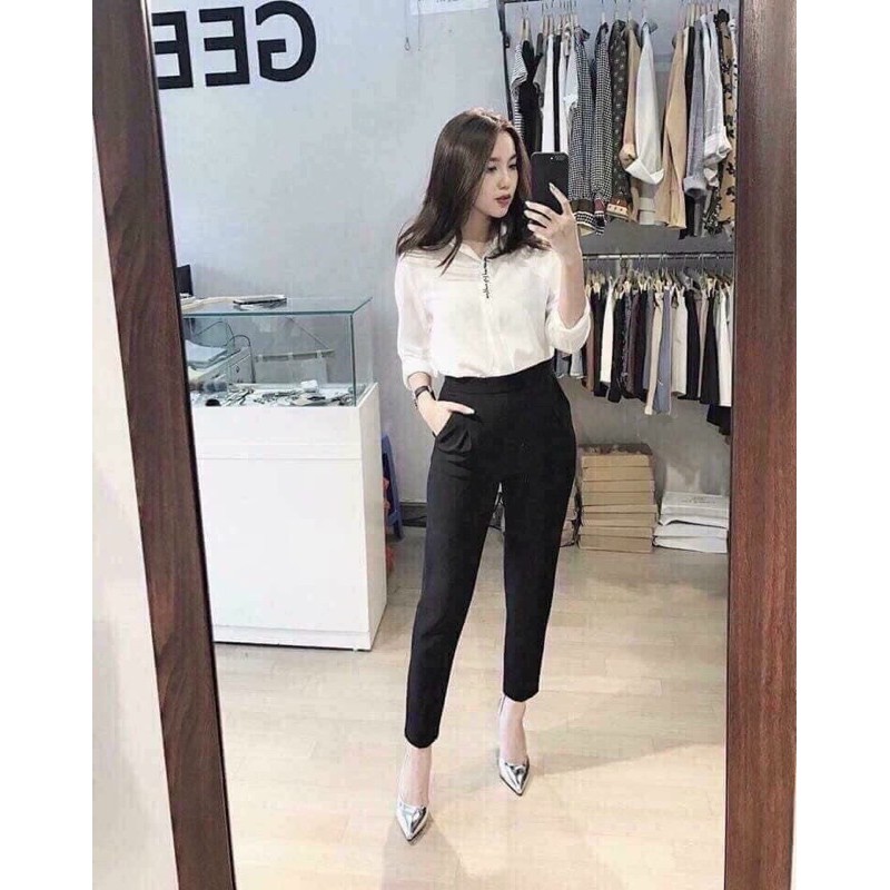 Quần baggy cạp chun