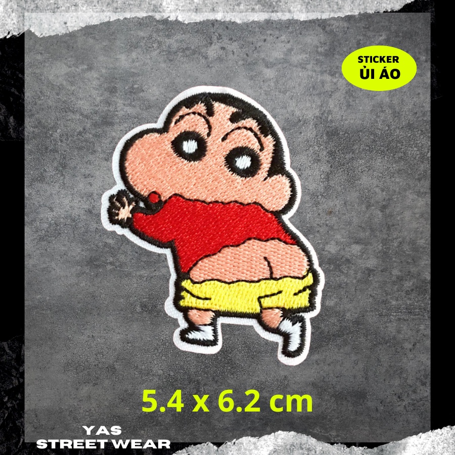 Sticker ủi áo cao cấp, miếng dán quần áo dùng làm Patch ủi, miếng vá quần áo, vá áo phao, trang trí BALO