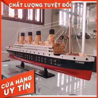 Mô Hình Gỗ Tàu Titanic- Con Tàu Chở Khách Nổi Tiếng Nhất Thế Giới Dài 40cm Gỗ Tự Nhiên 100%