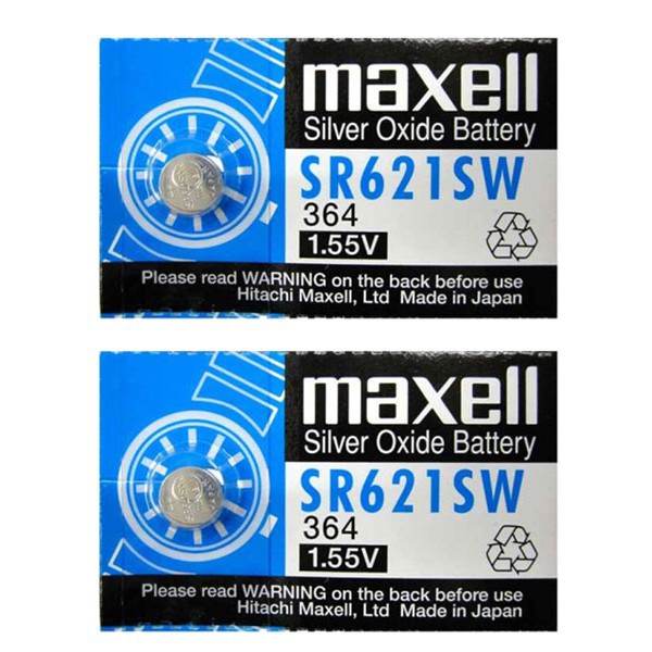 Pin nhật Maxell SR621SW SR621 621 364 AG1 LR621 chính hãng