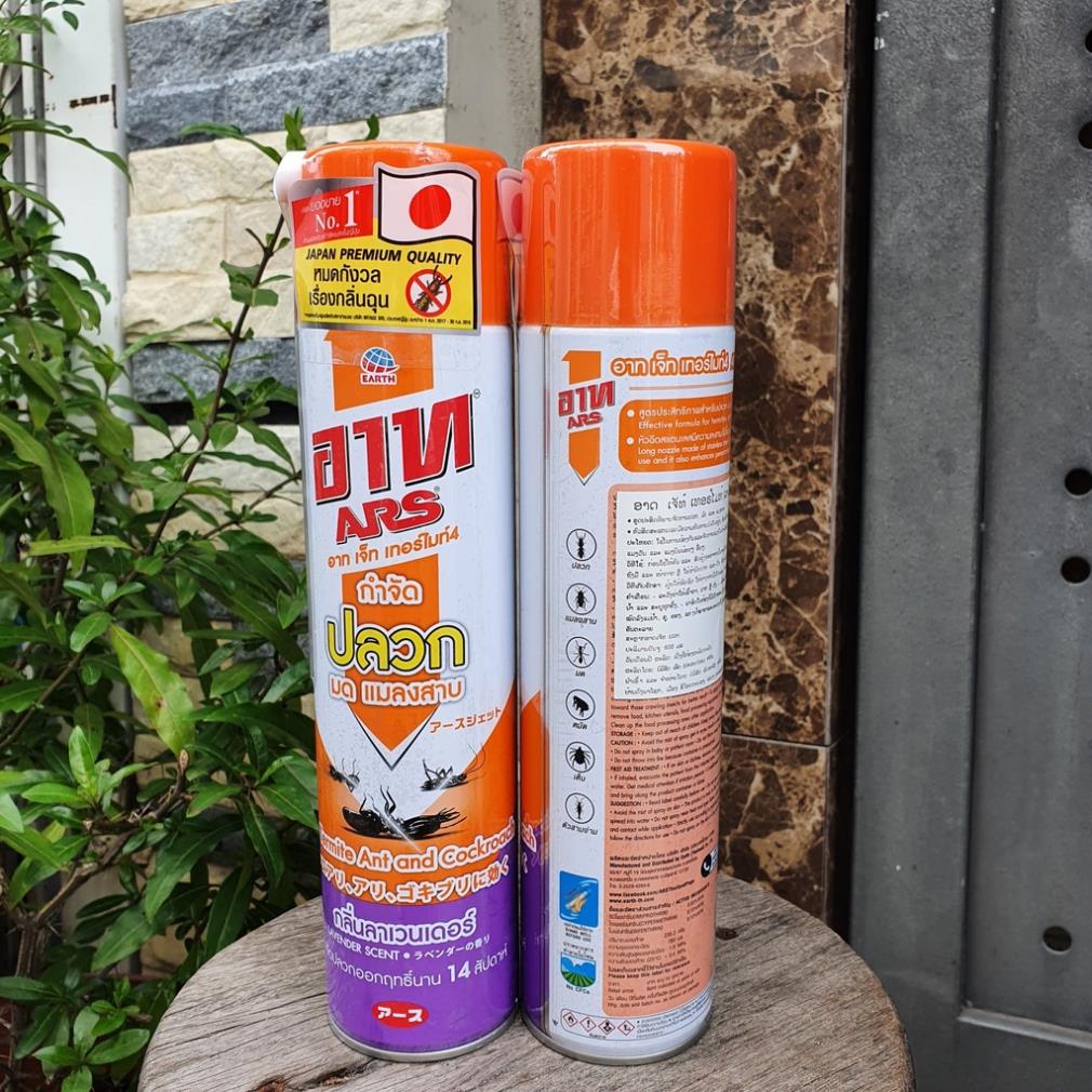 Chai Xịt Đuổi Chuột Thái Lan - Côn Trùng Mối  - Kiến -Gián  - Nhện - 200ml- 600ml - Thức Ăn Diệt Chuột