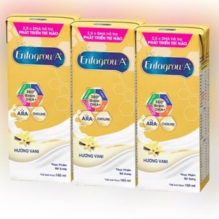 Lốc 3 hộp sữa pha sẵn enfagrow a+ 4 180ml