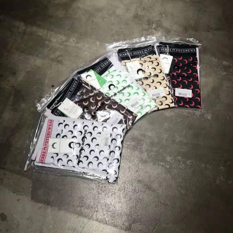 Quần legging Marine Serre moon printed stretch jersey leggings ss20