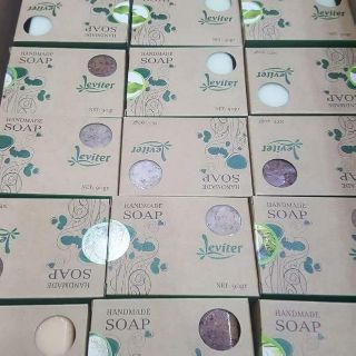 Leviter soap Trà Xanh, Yến Mạch, Sả Chanh
