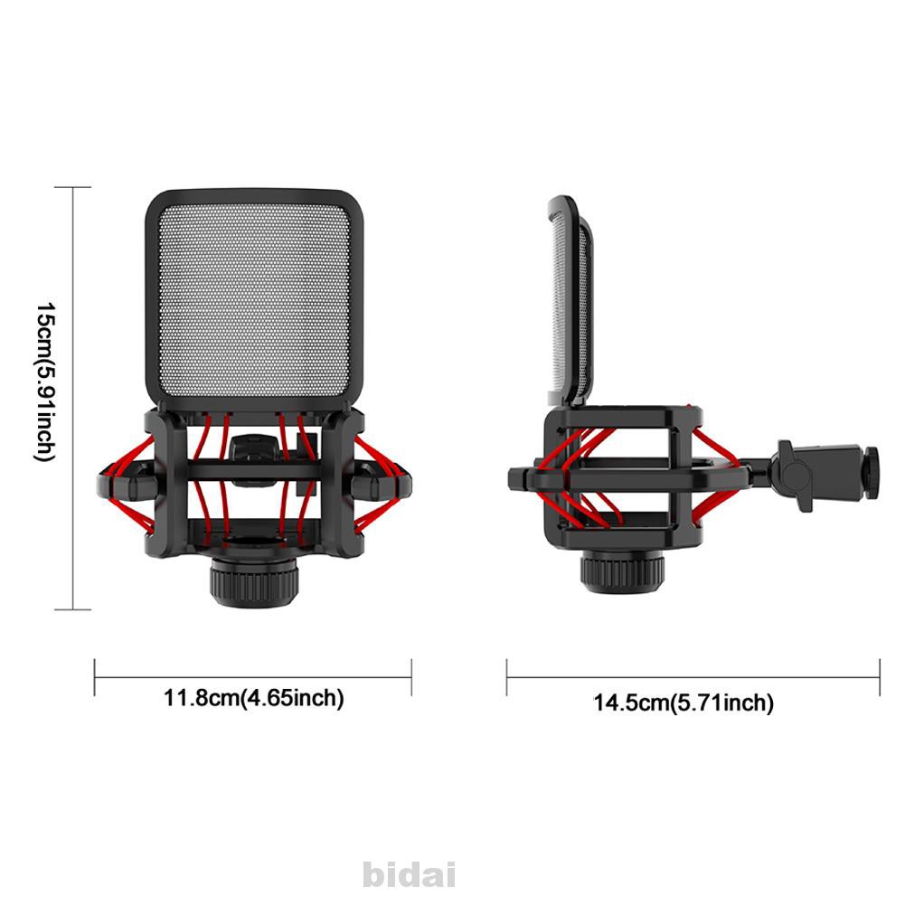 Professional Universal Reduce Noise Stable Anti Vibration Studio Recording With Filter Screen Shock Mount