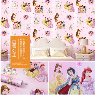 Cuộn 10m Giấy dán tường công chúa
