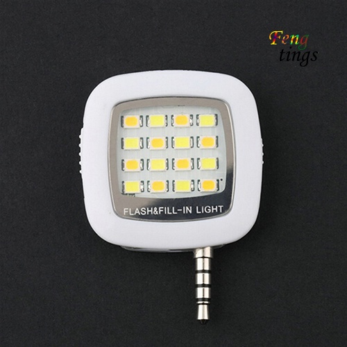 Đèn Led 16 Bóng Mini Hỗ Trợ Chụp Ảnh Selfie Cho Điện Thoại Android Iphone