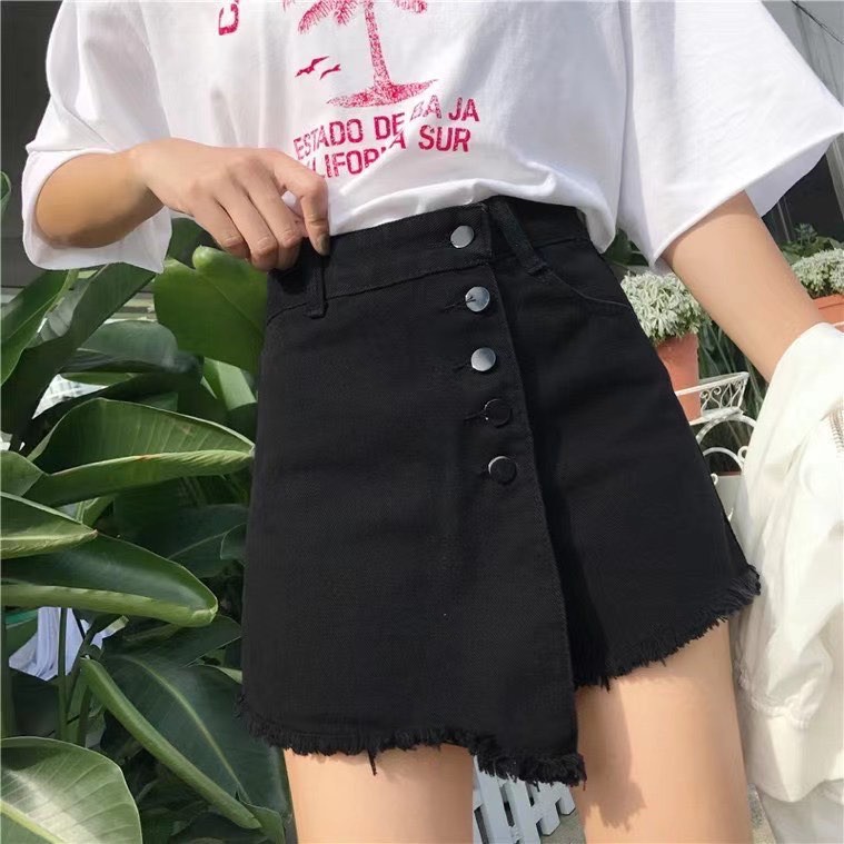 QUẦN VÁY VẠT LỆCH 5 KHUY QV9005